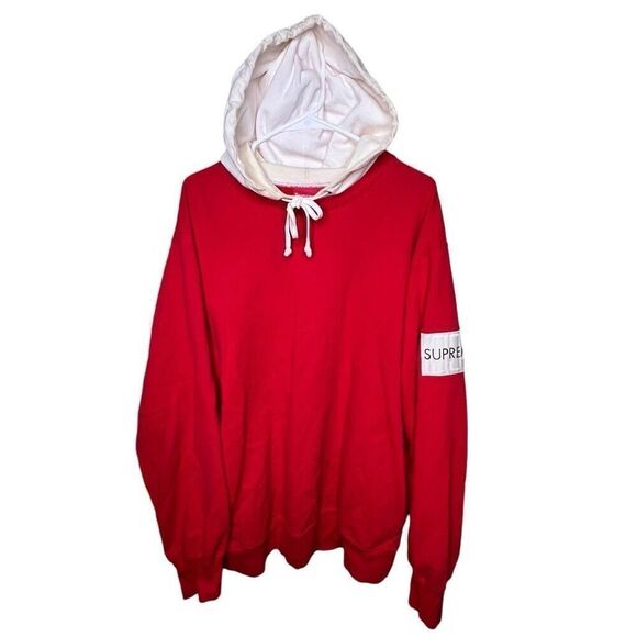 Supreme SS16 Two Tone Hoodie XL - Picture 1 of 7